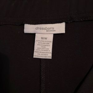 Black pants - Dress barn
